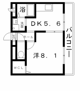 アンプルールフェールハンナハンナ1DKネット用間取り.gif