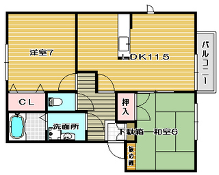 高槻市賃貸アパート エクレール上牧 間取り図面.jpg