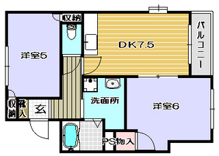 高槻市賃貸マンション ベル・エトワール 間取り.jpg