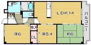 高槻市賃貸マンション ヴァーサ21 間取り図面.jpg