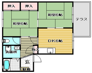 高槻市賃貸アパート ジュネスハイムB棟 間取り図.jpg