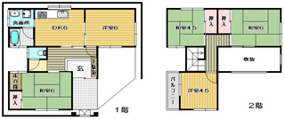 高槻市賃貸 貸家 高池邸貸家 間取り.jpg