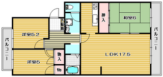 高槻市分譲賃貸マンション エメラルドマンション高槻 間取り図面.jpg