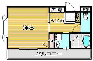 高槻市賃貸マンション グランディール栄町 間取り図面.jpg