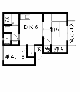 高槻市賃貸アパート グリーングラスハウス 間取り.gif