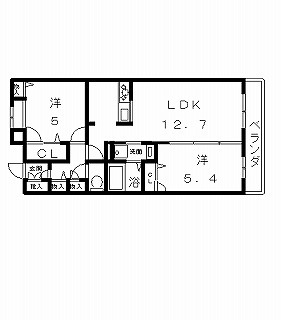 高槻市 マンション シャーメゾン横山邸 間取り図面.jpg