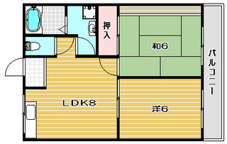 高槻市賃貸マンション シャインヨシダ|間取.jpg