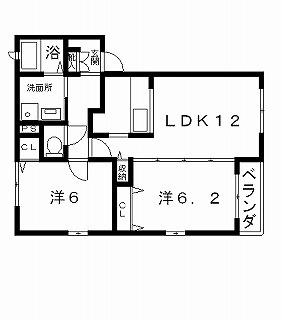 高槻市賃貸アパート フラワー 間取り図面.jpg