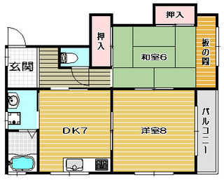高槻市賃貸アパート プチ城南 間取り図.jpg