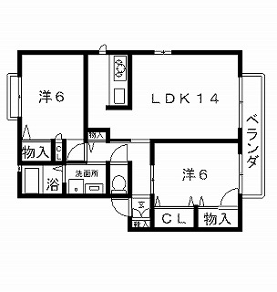高槻市賃貸アパート ベルドール上本町 間取り図面.jpg