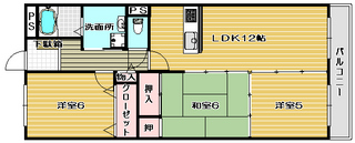 高槻市賃貸マンション マンションヒット 間取り図面.jpg