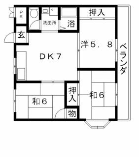高槻市賃貸マンション リィヴチャシャトウ 間取り.gif