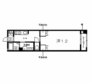 高槻市賃貸アパート リルコモン城西 間取り図面.jpg