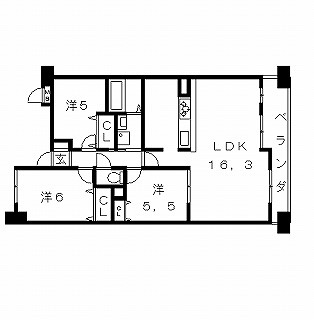 高槻市賃貸マンション ルミナスベガ 間取り図面.jpg
