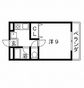 高槻市賃貸マンション ヴィラクラージュ 間取り図面.jpg