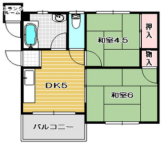 高槻市賃貸マンション 暁マンション 間取り.jpg