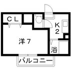 高槻 賃貸 マンション ミレニアム北園 間取です.jpg