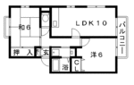 高槻 賃貸 住宅 アパート キャッスルサイド出丸 間取.gif