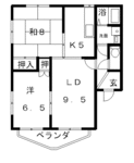 高槻 賃貸 住宅 マンション リバティ城西 間取.gif