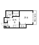 高槻 賃貸住宅 マンション シティコート城北 間取.gif
