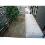 高槻市 賃貸 ハイツベルフィーユ3DK 庭.jpg
