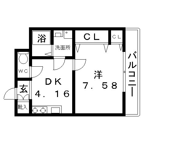 高槻市 賃貸 マンション エフティー上牧(5号室)NO2.jpg