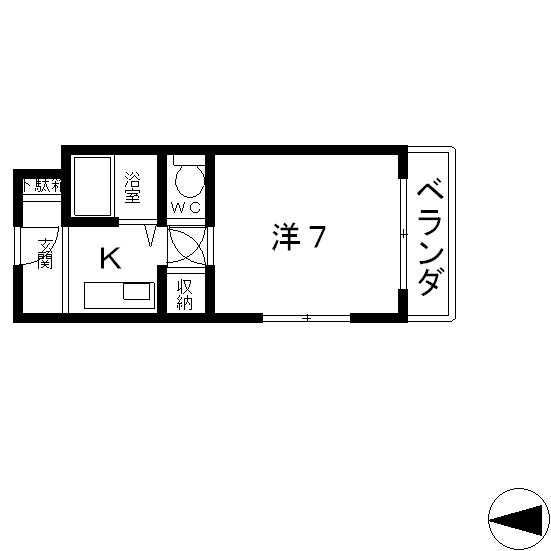 高槻市 賃貸 マンション 京口町 ヴァン京口 間取.jpg