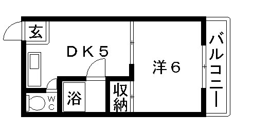 高槻市 賃貸 マンションオーエーマンションZ 間取り.jpg