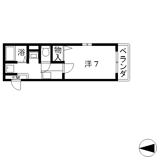 高槻市 賃貸マンション へーベルハウス 高槻町 アサ・コート間取.jpg