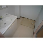 高槻市 賃貸マンション 南向き 環境良好 出丸町 2LDK レジデンス誠和 洗面・脱衣.jpg