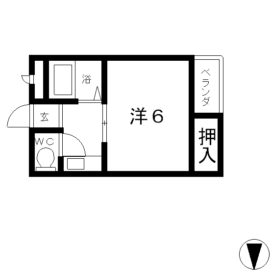 高槻市 賃貸マンション 富田町4丁目 ハイツ富田 間取_t.jpg
