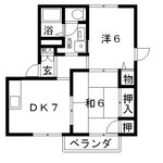 高槻市賃貸アパート・グランメール宮崎2DK間取.jpg