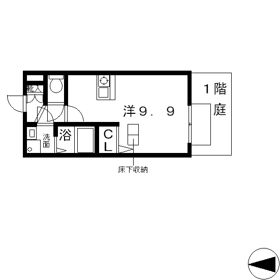 高槻市賃貸アパート・ビアンフェ真上NO2.jpg