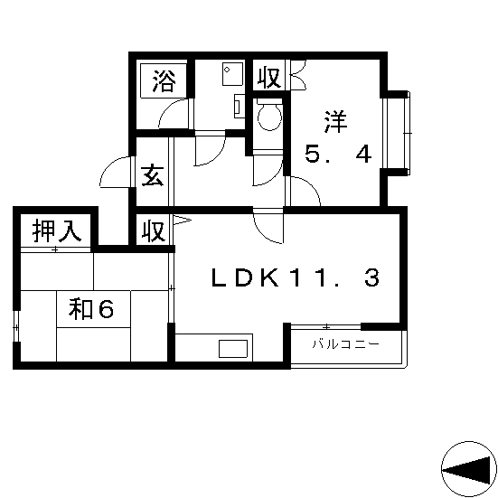 高槻市賃貸マンションクレール明野NO1.jpg
