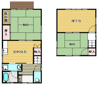 高槻市戸建賃貸 高槻町戸建 間取.jpg