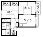 高槻賃貸ジュネスハイムB棟外観.gif