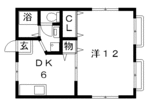 高槻賃貸モトスガハイツ間取り.gif