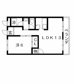 高槻賃貸住宅 マンション レジデンス高月 間取.gif