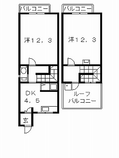 高槻市賃貸マンション 三精ビル 3号館 間取り図面.jpg