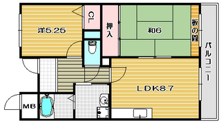 高槻市賃貸マンション オークハウス|間取.jpg