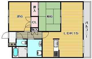 高槻市賃貸マンション カトル・セゾン中甚|間取.jpg