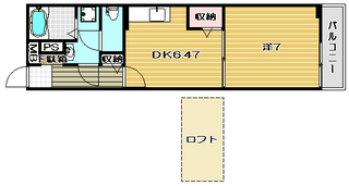 高槻市賃貸アパート サンシャインニシダ|間取.jpg