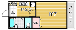 高槻市賃貸アパート プリマ富田|間取.jpg