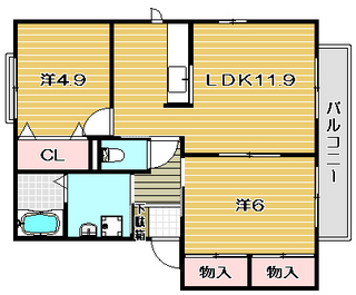 高槻市賃貸アパート プレステージ・メゾンA・B棟|間取.jpg