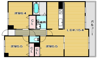高槻市賃貸マンション ルミナスベガ|間取.jpg