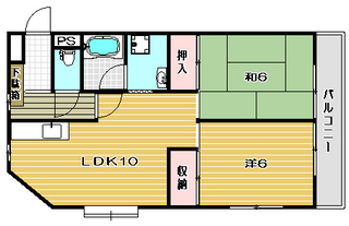 高槻市賃貸マンション レジデンス誠和|間取.jpg