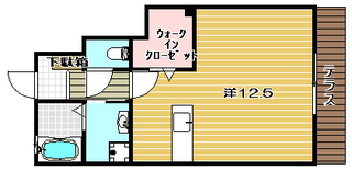 高槻市賃貸アパート ローズフォート|間取.jpg