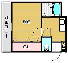 高槻市賃貸マンション 保田マンション 間取り.jpg