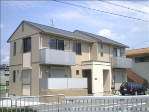 高槻市賃貸アパート メゾンウッズ|外観.jpg