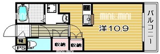 高槻市賃貸マンション Shelm Ohkita|間取.jpg